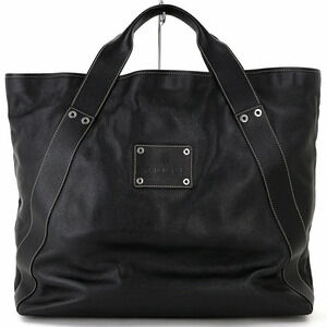 Gucci bag black leather tote One